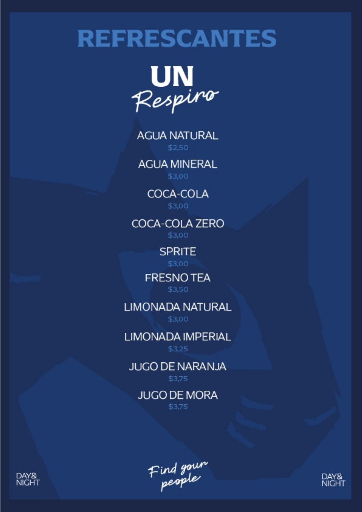 Bebidas refrescantes